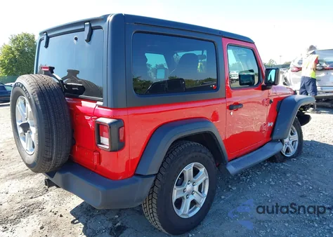 2018 Jeep Wrangler Sport S 4X4 из США, поврежденный, VIN 1C4GJXAG2JW146334